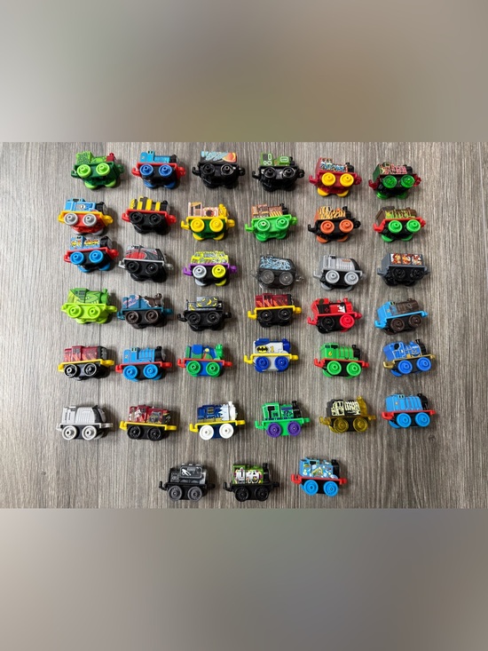 Thomas & Friends Other - Thomas and Friends Minis Lot of 39 Jungle Batman Joker Graffiti Trains Toys